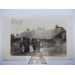 Lithuania, World War I, cottage, residents, 1916
