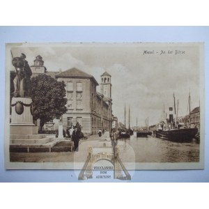 Lituania, Memel, Klaipėda, Borsa di Klaipėda, 1914 ca.
