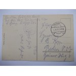Bielorusko, Grodno, panoráma, kostol, 1917