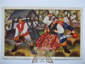 Wacław Boratyński, śmigus dyngus, ok. 1930