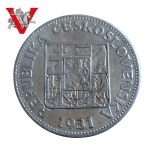Czechoslovakia I republic 10 Crowns 1931 Silver- beautiful condition.