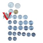 Czechoslovakia Czech Republic, lot of 26 coins in mint condition