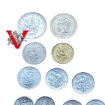 Czechoslovakia Czech Republic, lot of 26 coins in mint condition