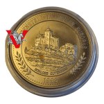 Lichtenstein 5 Ecu 1993, Gutenberg Castle, Large Coin in Perfect Condition