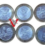 Russie , Série de 7 x 10 roubles , Séries commémoratives Fédération de Russie et Villes anciennes de Russie.