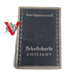 Occupation of Lublin - Arbeitskarta - mass of stamps, later Stalin Prosecutor