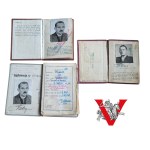 Greater Poland Uprising - Jan Plaszek Insurgent- three cards- Terespol