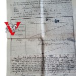 Greater Poland Uprising- Confirmation of requisition of 34 thousand zlotys, Terespol 1940, Jan Plaszek