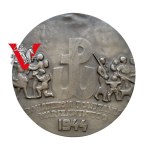 To the Heroes of the Warsaw Uprising - 150 gram brick medal