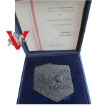ZHP Polish Scouting Association-Beautiful Medal with a Signature Wojciechowski.