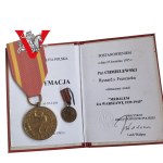 Medal For Warsaw with minitur 1995- Warsaw Uprising Czata 49