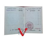 Russia USSR , Legitimation of the Order Mark of Honor 1969