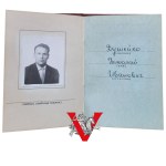 Russia USSR , Legitimation of the Order Mark of Honor 1969
