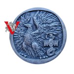 LWP Warsaw Military District - beautiful medal 165 grams