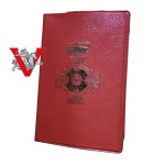 Gold badge of Zalsużony Przmysłu Spożywczego i Skupu - legitimacja 1984, Warsaw