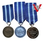 In the Penitentiary Service set gold, silver, bronze - three pieces