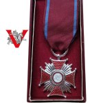 III RP Silver Cross of Merit in original Box.