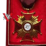 Third Republic Gold Cross of Merit in original box