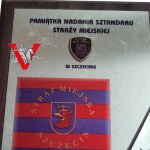 Szczecin City Guard, guttergraph from the 2009 banner conferment,