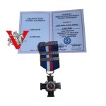 Poski Army Cross with Three Beams and ID ! rarity