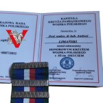 Poski Army Cross with Three Beams and ID ! rarity