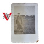 KOP Osowiec, Sergeant Blicharki at the post, field uniform, flashlight