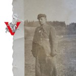 KOP Osowiec, Sergeant Blicharki at the post, field uniform, flashlight