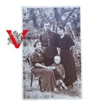 KOP Osowiec, NCO with family 1937 , dedication, signed Grajewo
