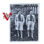 KOP Osowiec, children of KOPIsta, Blicharski in scout uniforms