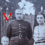 KOP Osowiec, Copyist Wife Children, signed OSOWIEC Grajowe 1937