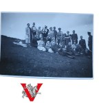 KOP Osowiec, KOPists and an aviator on a mountainside, Tatra Zakopane 1937