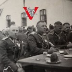 Second Republic, Gendarmerie celebration of Gendarmes, dinner, interesting photo