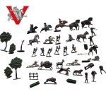 19th Century Lead Soldiers IDNIAN Bison Rare.