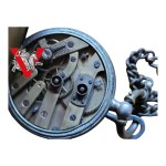 19th century pocket watch with devise and key, enameled [BEAUTIFUL].