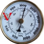 Polish HORN Barometer, Orkietowo Yacht- rare