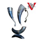 Hunting, the art of the hunter, three horns, tankards