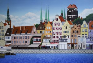 Magdalena Szwabe, Gdańskie kamieniczki nad Motławą, 2025