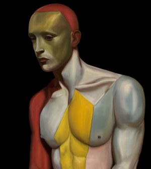 Tomasz Poznański, Portret mężczyzny wrażliwego, 2025