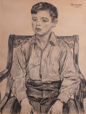 Józef Mehoffer (1869 - 1946), PORTRET CHŁOPCA