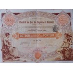 1900. BAYONNE-BIARRITZ RAILROAD. Compagnie Chemin de Fer de Bayonne a Biarritz.