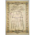 1873. LILLE-VALENCIENNES RAILROAD. Chemin de Fer de Lille a Valenciennes.