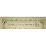 1875. MEZIDON-DIVES RAILROAD IN THE DEPARTMENT OF CALVADOS. Chemin de Fer de Mezidon a Dives.