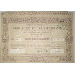 1920. THE PARIS-LYON-MEDITERRANEAN RAILROAD. Chemins de Fer Paris a Lyon et a la Mediterranee.