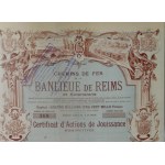 Ca 1905 - REIMS-SHAMPANIA SUBURMIT RAILWAYS. Chemins de Fer de la Banlieue de Reims.