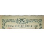 1907. RAILROAD OF THE NORTH COAST DEPARTMENT. Chemins de Fer des Cotes-du-Nord.