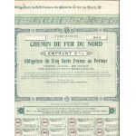 1915. RAILROADS OF THE NORTH OF FRANCE. Chemins de Fer du Nord.