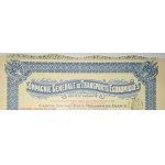 1908. COMPAGNIE GENERAL DE TRANSPORTS ECONOMIQUES RAILROADS. Compagnie Generale de Transports Economiques.