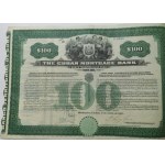 1913. THE CUBA LAND BANK - UNPAID. THE CUBA MORTAGE BANK - BANCO TERROTORIAL DE CUBA. 100 DOLLARS IN GOLD.