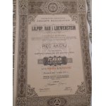 1937. LILPOP, RAU AND LOEWENSTEIN 100 AND 500 ZL.