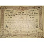 1903. BOND OF THE SEVENTH LOAN OF THE CITY OF WARSAW. 100 RUBLES.